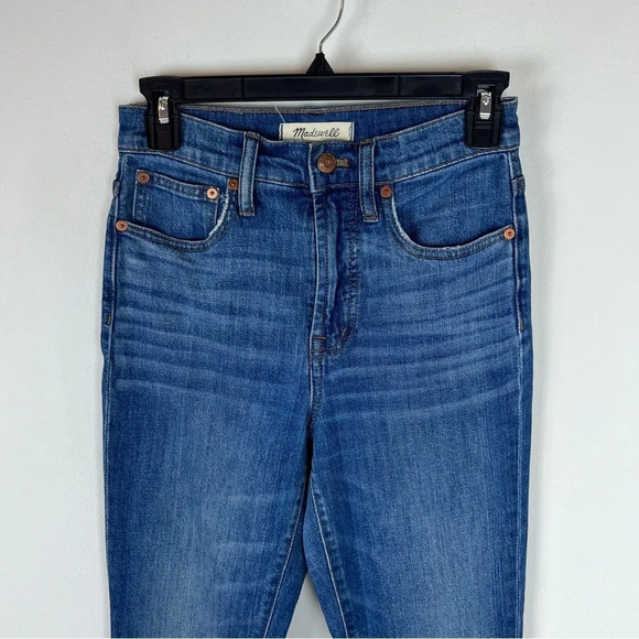 Madewell The Perfect Vintage Crop High Waist Jeans - Size 24 - Picture 8 of 9